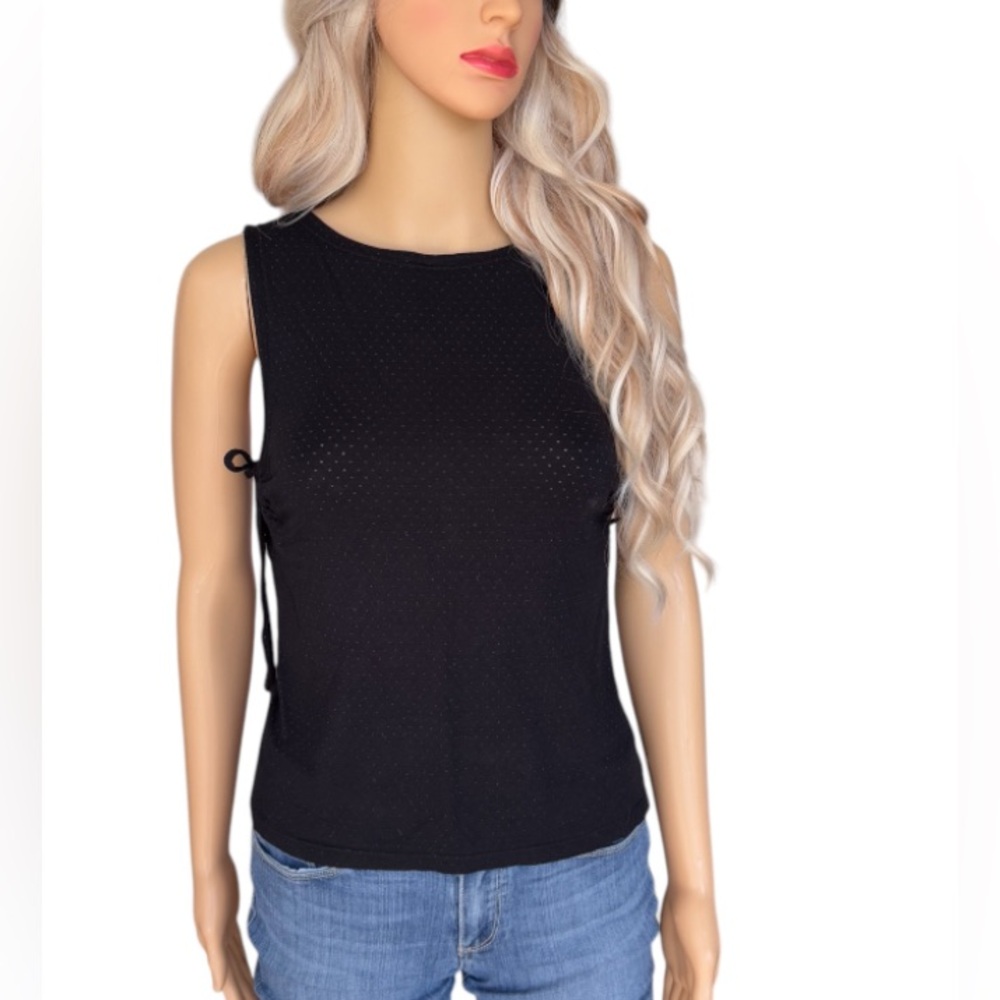 Track & Bliss | Black Active Top | Size S